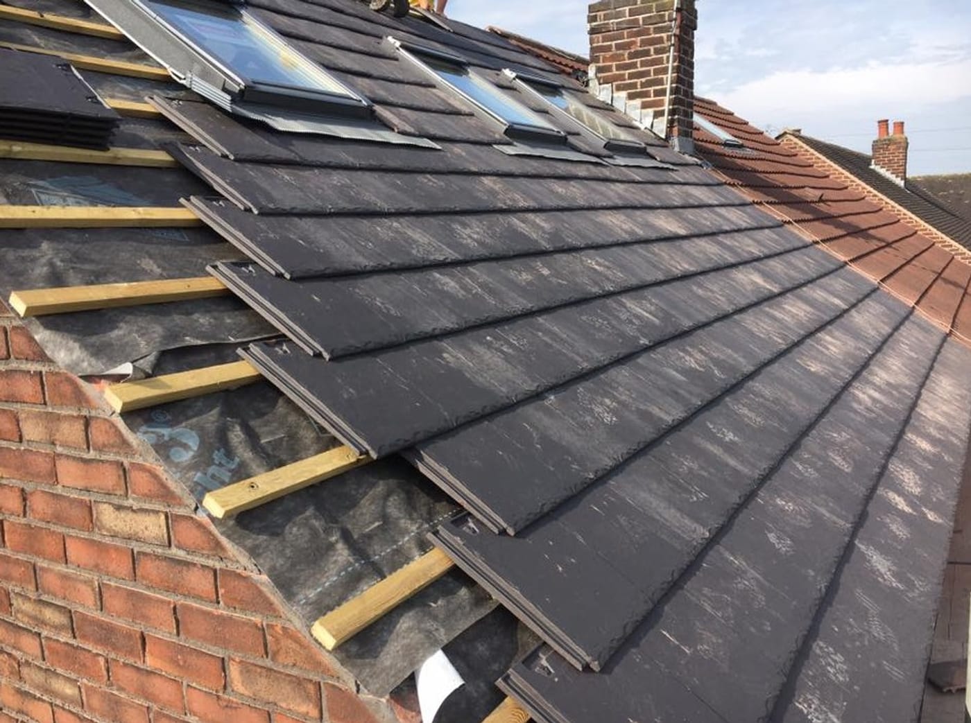 Regency Roofing new roofs project 1