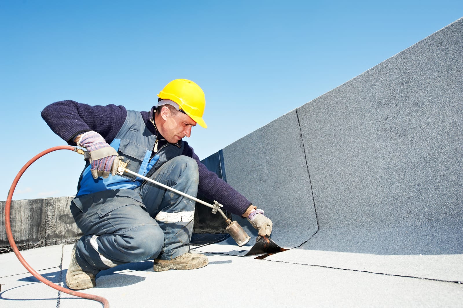 Regency Roofing felt roofs project 2