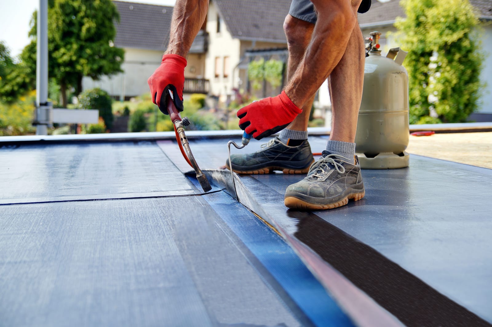 Regency Roofing felt roofs project 4