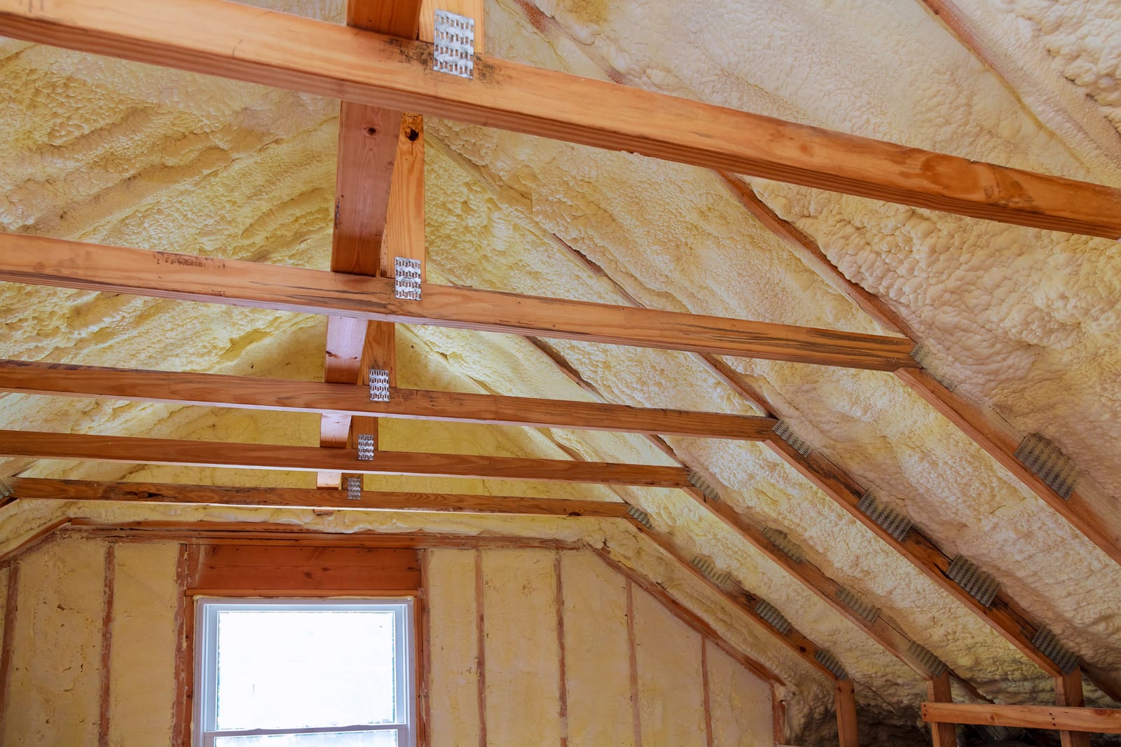 Regency Roofing spray foam removal project 8