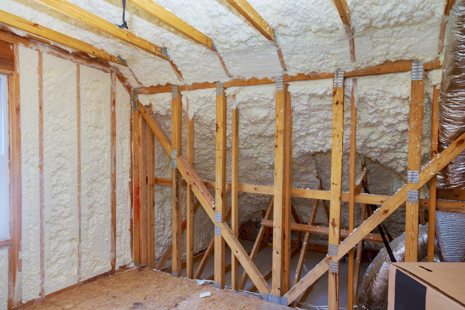Regency Roofing spray foam removal project 4